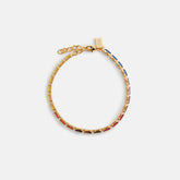 Crystal Haze Mini Baguette Chakra Bracelet - Multi | Kith Multi