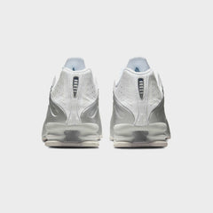 Nike Shox R4 - White / Metallic Silver / White / Bright Crimson | Kith White / Metallic Silver / White / Bright Crimson