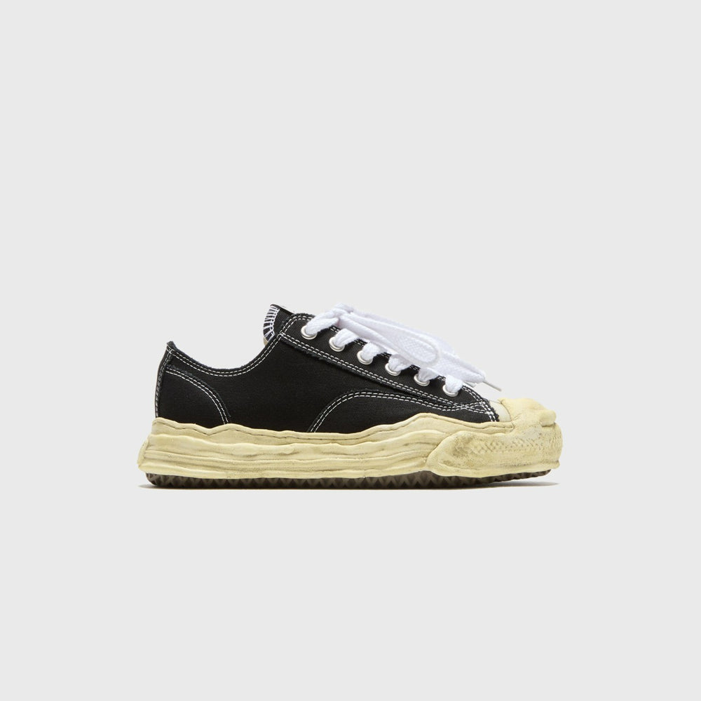 Mihara Yasuhiro Hank Original Sole Low Top - Garment Dyed Black | Kith Garment Dyed Black