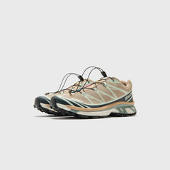 Salomon XT-6 - Oxford Tan / Carbon / Clearly Aqua | Kith Oxford Tan / Carbon / Clearly Aqua