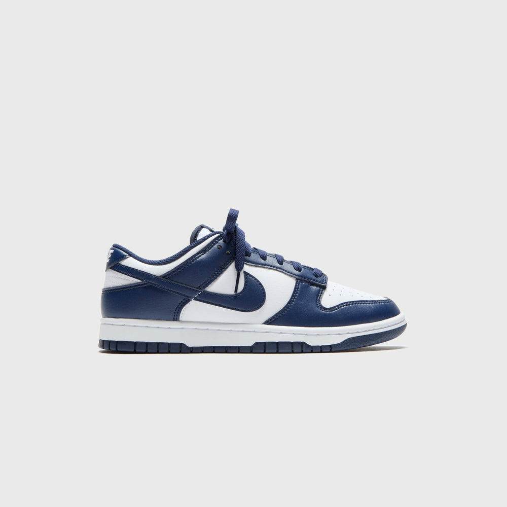 Nike Dunk Low Retro - White / Midnight Navy / White | Kith White / Midnight Navy / White