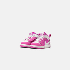 Jordan TD Air Jordan 1 Mid RM Easyon - Fire Pink / White | Kith Fire Pink / White