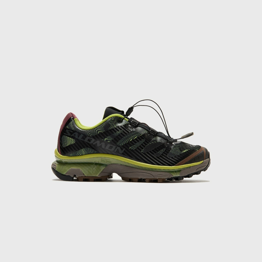 Salomon XT-4 OG Rave at Dawn - Black / Dark Citron / Nocturne | Kith Black / Dark Citron / Nocturne