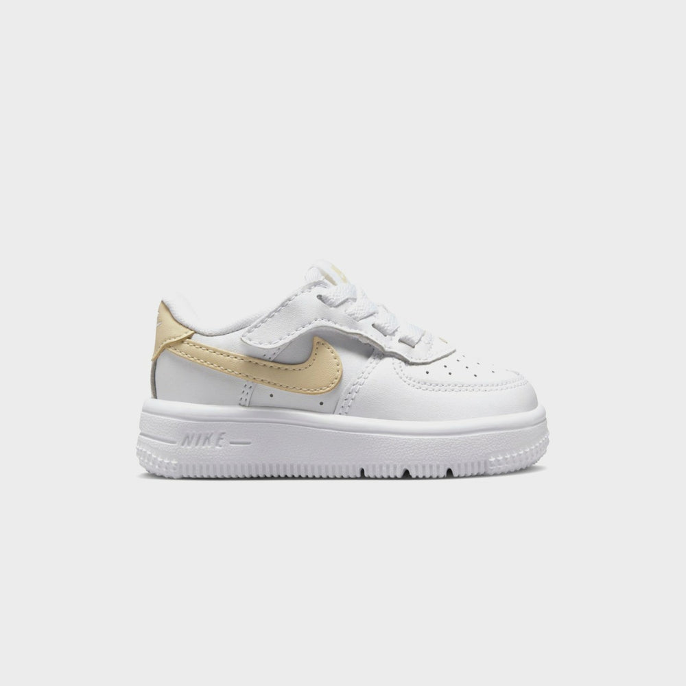 Nike TD Force 1 Low Easyon - White / Light Khaki | Kith White / Light Khaki