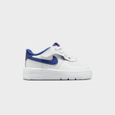 Nike TD Force 1 Low Easyon - White / Deep Royal Blue / University Red | Kith White / Deep Royal Blue / University Red