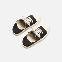 Rick Owens WMNS DRKSHDW Slip On - Black / Milk | Kith Black / Milk
