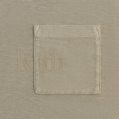 Kith Long Sleeve Quinn Tee - Plaster | Kith Plaster