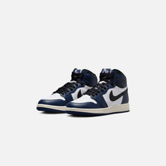 Jordan GS Air Jordan 1 Retro High OG - Midnight Navy / Black | Kith Midnight Navy / Black