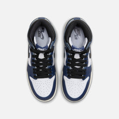 Jordan GS Air Jordan 1 Retro High OG - Midnight Navy / Black | Kith Midnight Navy / Black