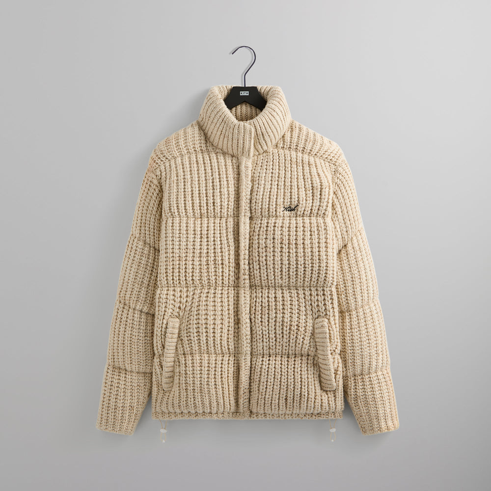 Kith Killington Knit Puffer Jacket - Muslin | Kith Muslin