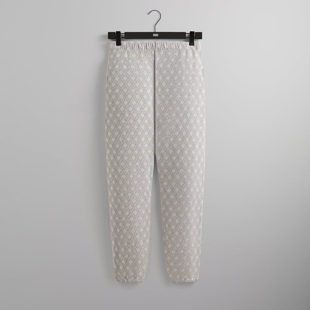 Kith Bonded Fleece Nelson Sweatpant - Light Heather Grey | Kith Light Heather Grey