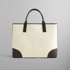Kith Leather Trimmed Canvas Tote - Sandrift | Kith Sandrift