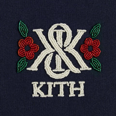 Kith K&K Beaded Nelson Hoodie - Nocturnal | Kith Nocturnal