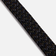 Anderson's Multi Color Stretch Woven Belt - Blue / Grey / Black | Kith Blue / Grey / Black