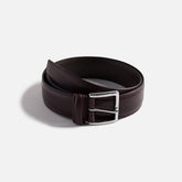 Anderson's Stitched Trimmed Semi Formal Leather Belt - Oxblood | Kith Oxblood