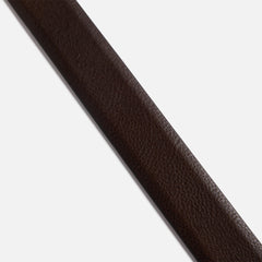 Anderson's Tanned Leather Belt With Metal Tip And Keeper - Brown | Kith Brown