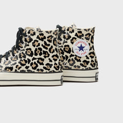 Converse Chuck 70s Glow-In-The-Dark Leopard Print - Egret / Light Fawn | Kith Egret / Light Fawn / Black