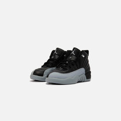 Jordan PS Air Jordan 12 - Retro Black / Wolf Grey / White | Kith Retro Black / Wolf Grey / White