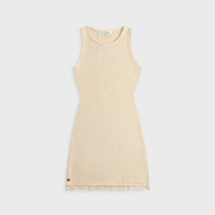 Asta Resort Natalia Mini Dress - Ivory Sequin | Kith Ivory Sequin