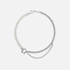 Justine Clenquet Jinn Necklace - Palladium | Kith Palladium
