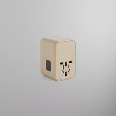 Kith for TUMI 65W Universal Power Adapter - Quicksand | Kith Quicksand