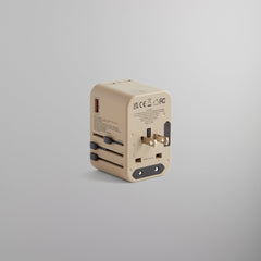 Kith for TUMI 65W Universal Power Adapter - Quicksand | Kith Quicksand