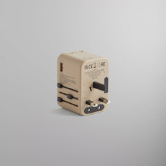 Kith for TUMI 65W Universal Power Adapter - Quicksand | Kith Quicksand