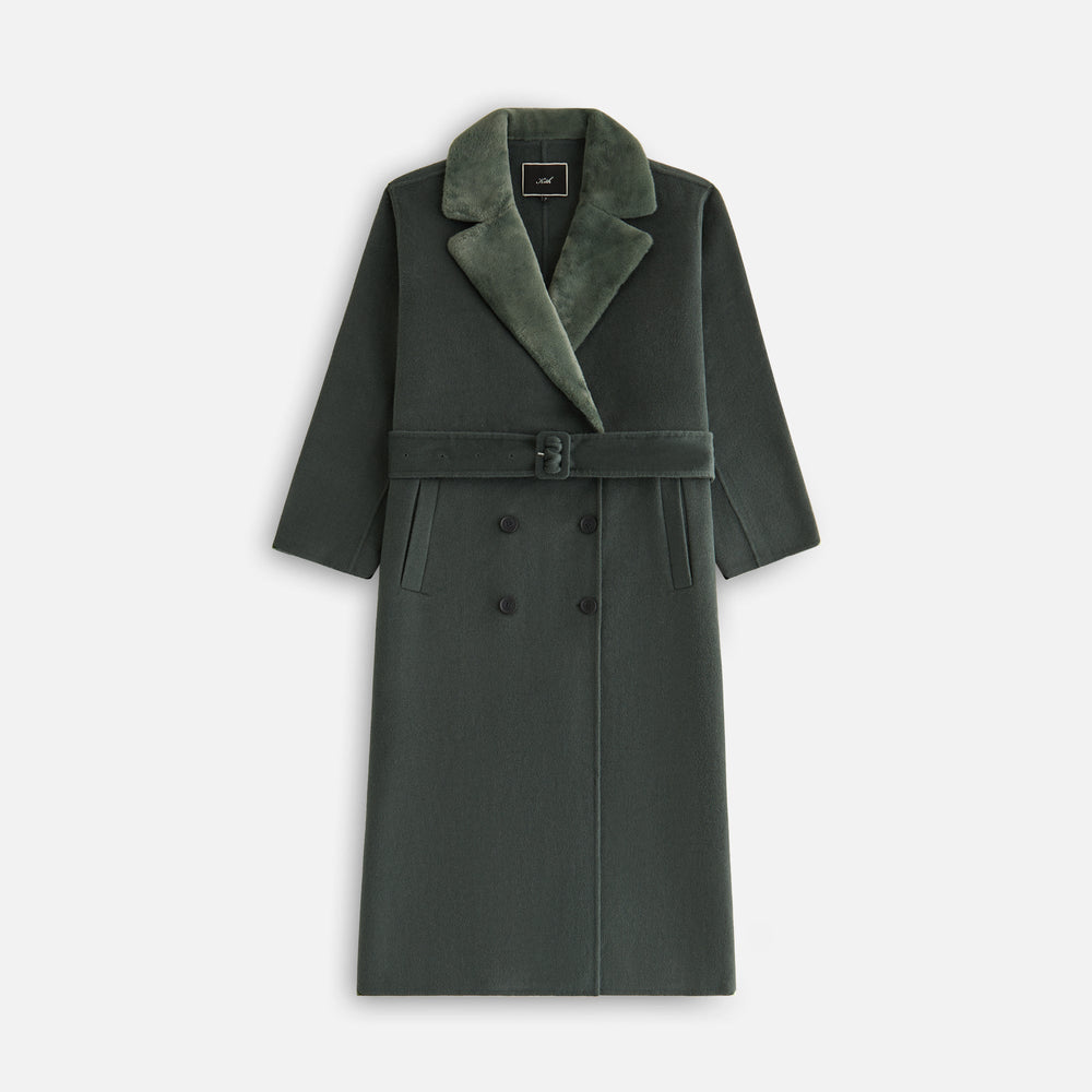 Kith Women Farren Melton Trench Coat - Machine | Kith Machine