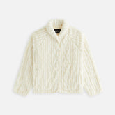 Kith Women Grayson Cable Sherpa Jacket - Sandrift | Kith Sandrift