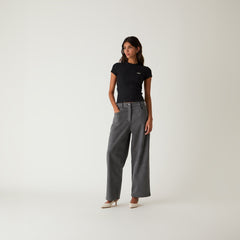 Kith Women Miren Microsuede Five Pocket Pant - Asteroid | Kith Asteroid