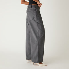 Kith Women Miren Microsuede Five Pocket Pant - Asteroid | Kith Asteroid