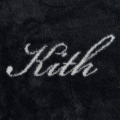 Kith Kids Mohair Script Logo Crewneck - Black | Kith Black