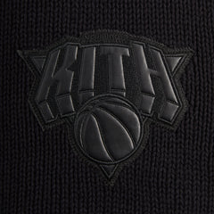 Kith & AVIREX for the New York Knicks Wyona Full Zip Sweater - Black | Kith Black