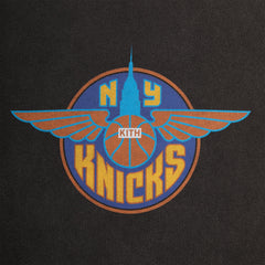 Kith for the New York Knicks Wingman Vintage Tee - Black | Kith Black