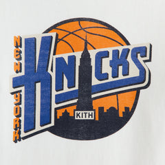Kith Kids for the New York Knicks City Tee - White | Kith White