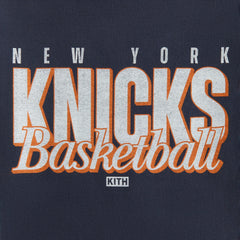 Kith Kids for the New York Knicks Classic Vintage Tee - Nocturnal | Kith Nocturnal