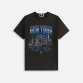 Kith Women for the New York Knicks Skyline Vintage Tee - Black | Kith Black