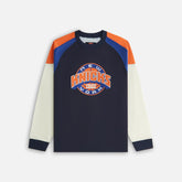 Kith Women for the New York Knicks Ridley Tech Long Sleeve - Nocturnal | Kith Nocturnal
