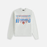 Kith Women for the New York Knicks Ashwin Crewneck - Light Heather Gre | Kith Light Heather Grey
