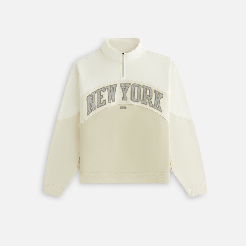 Kith Women for the New York Knicks Hunter III Panelled Quarter Zip - S | Kith Sandrift