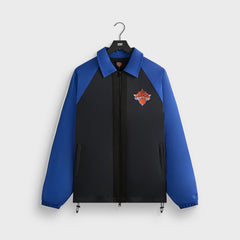 Kith for the New York Knicks Vintage Nylon Jacket - Black | Kith Black
