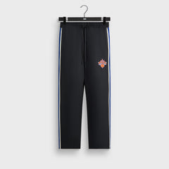 Kith for the New York Knicks Vintage Nylon Wide Leg Pant - Black | Kith Black