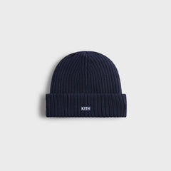 Kith & New Era for the New York Knicks Logo Beanie - Nocturnal | Kith Nocturnal