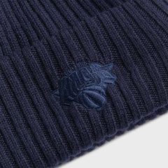 Kith & New Era for the New York Knicks Logo Beanie - Nocturnal | Kith Nocturnal