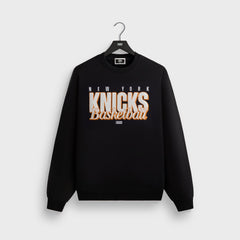 Kith for the New York Knicks Classic Vintage Nelson Crewneck - Black | Kith Black