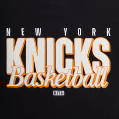 Kith for the New York Knicks Classic Vintage Nelson Crewneck - Black | Kith Black