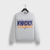Kith for the New York Knicks Classic Vintage Nelson Crewneck - Light H | Kith Light Heather Grey