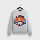 Kith for the New York Knicks Showtime Vintage Nelson Crewneck - Light | Kith Light Heather Grey