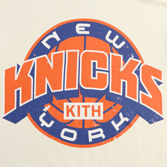 Kith for the New York Knicks Showtime Vintage Nelson Crewneck - Sandri | Kith Sandrift