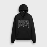 Kith for the New York Knicks Arched Vintage Nelson Hoodie - Black | Kith Black